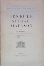 Bouasse (H.):  Pendule Spiral Diapason	